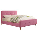  Furniture of America Barney Queen Upholstered Panel Bed CM7272PK-Q-BED IMAGE 1
