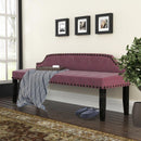  Furniture of America Hasselt Bench CM-BN6880PR-L IMAGE 3