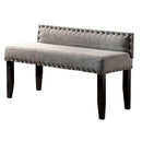  Furniture of America Herstal Bench CM-BN6051GY-S IMAGE 1