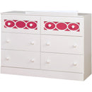  Furniture of America Cammi 6-Drawer Kids Dresser CM7853PK-D IMAGE 1