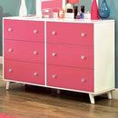  Furniture of America Alivia 6-Drawer Kids Dresser CM7850PK-D IMAGE 1
