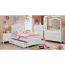  Furniture of America Kids Beds Bed CM7155WH-F-BED IMAGE 4
