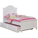  Furniture of America Kids Beds Bed CM7155WH-T-BED IMAGE 1
