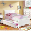  Furniture of America Kids Beds Bed CM7909WH-T-BED IMAGE 1