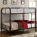  Furniture of America Brocket CM-BK1035F-BK Full/Full Bunk Bed IMAGE 1