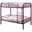  Furniture of America Kids Beds Bunk Bed CM-BK1035PR IMAGE 1