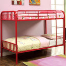  Furniture of America Kids Beds Bunk Bed CM-BK1035RD IMAGE 2