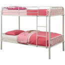  Furniture of America Kids Beds Bunk Bed CM-BK1035WH IMAGE 1