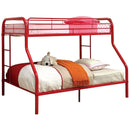  Furniture of America Kids Beds Bunk Bed CM-BK1033-RD-BED IMAGE 1