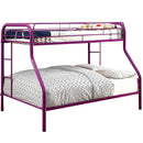  Furniture of America Kids Beds Bunk Bed CM-BK1033-PR-BED IMAGE 1