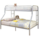  Furniture of America Kids Beds Bunk Bed CM-BK1033-SV-BED IMAGE 1