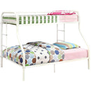  Furniture of America Kids Beds Bunk Bed CM-BK1033-WH-BED IMAGE 1