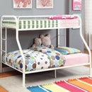  Furniture of America Kids Beds Bunk Bed CM-BK1033-WH-BED IMAGE 2