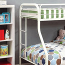  Furniture of America Kids Beds Bunk Bed CM-BK1033-WH-BED IMAGE 3