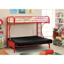  Furniture of America Kids Beds Loft Bed CM-BK1034-RD-BED IMAGE 5