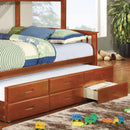  Furniture of America Kids Beds Trundle Bed CM-BK458Q-CTR-OAK IMAGE 1