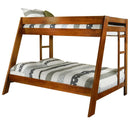  Furniture of America Kids Beds Bunk Bed CM-BK358OAK-BED IMAGE 1