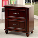  Furniture of America Lacey 2-Drawer Kids Nightstand CM7322EX-N IMAGE 2