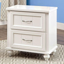  Furniture of America Lacey 2-Drawer Kids Nightstand CM7322WH-N IMAGE 2