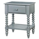  Furniture of America Lindsay 1-Drawer Kids Nightstand CM-AC323GY IMAGE 1