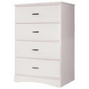  Furniture of America Prismo 4-Drawer Kids Chest CM7941WH-C IMAGE 1