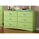  Furniture of America Prismo 6-Drawer Kids Dresser CM7941GR-D IMAGE 1