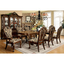  Furniture of America Vicente Dining Table with Pedestal Base CM3243T-TABLE IMAGE 5