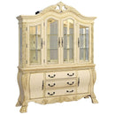  Furniture of America Wyndmere 2 pc China Cabinet CM3186WH-HB IMAGE 1