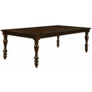  Furniture of America Hurdsfield Dining Table CM3133T IMAGE 2