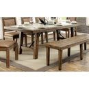  Furniture of America Colette Dining Table with Concrete Top & Pedestal Base CM3562T-78 IMAGE 3