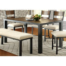  Furniture of America Jazlyn I Dining Table CM3686T-TABLE IMAGE 2