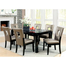  Furniture of America Evant I Dining Table with Mirror Top CM3320T IMAGE 5