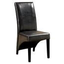 Furniture of America Madison Dining Chair CM3666BK-2PK IMAGE 1