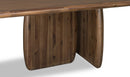 Xolani - Rectangular Acacia Wood Pedestal Table - Impala