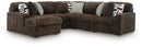 Midnight-Madness - 5 Piece Sectional