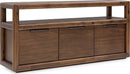 Sol - 64" Media Console - Brown Spice