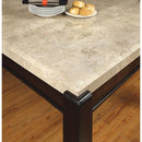  Furniture of America Gladstone Dining Table with Marble Top CM3823T IMAGE 2