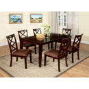  Furniture of America Baxter 7 pc Dinette CM3420T-7PK IMAGE 1