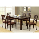  Furniture of America Weston 7 pc Dinette CM3400T-7PK IMAGE 1