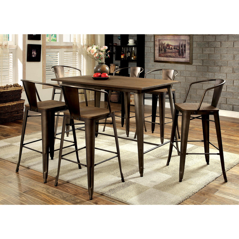 Furniture of America Cooper II Counter Height Stool CM3529PC-2PK IMAGE 4