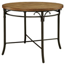  Furniture of America Round Crosby II Counter Height Dining Table CM3827RPT-TABLE IMAGE 1