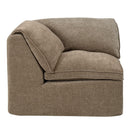 Almano - Modular Wedge - Light Brown Chenille