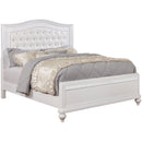  Furniture of America Ariston California King Panel Bed CM7171WH-CK-BED IMAGE 1