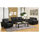  Furniture of America Blacksburg Stationary Leather Look Chair CM6485C IMAGE 2