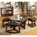  Furniture of America Crystal Cover II Sofa Table CM4321S IMAGE 4