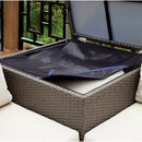  Furniture of America Davina CM-OS1818-SET Patio Sectional w/ Ottoman & Storage IMAGE 5