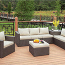  Furniture of America Davina CM-OS1818-SET Patio Sectional w/ Ottoman & Storage IMAGE 6
