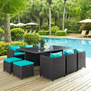  Furniture of America Outdoor Dining Sets 11-Piece CM-OT2127-SET IMAGE 1