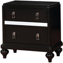  Furniture of America Ariston 2-Drawer Nightstand CM7170BK-N IMAGE 1