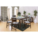 Furniture of America Square Joinville II Counter Height Dining Table CM3985PT IMAGE 7